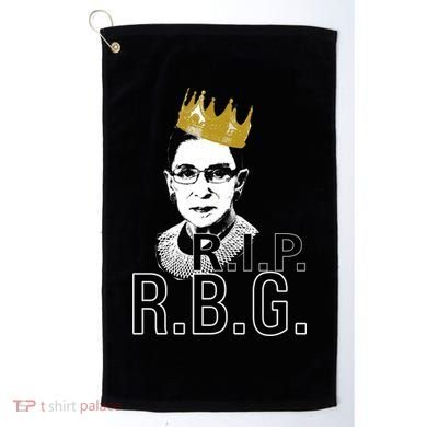 RIP RBG Ruth Bader Ginsburg Golf Towel