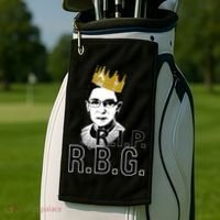 RIP RBG Ruth Bader Ginsburg Golf Towel thumb 2