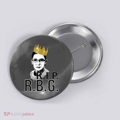 RIP RBG Ruth Bader Ginsburg Button