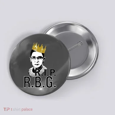 RIP RBG Ruth Bader Ginsburg Button