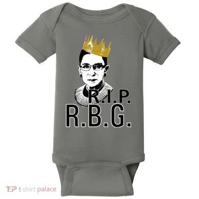 RIP RBG Ruth Bader Ginsburg Baby Bodysuit