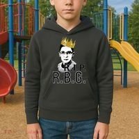 RIP RBG Ruth Bader Ginsburg Kids Hoodie thumb 2
