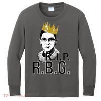 RIP RBG Ruth Bader Ginsburg Kids Long Sleeve Shirt thumb 0