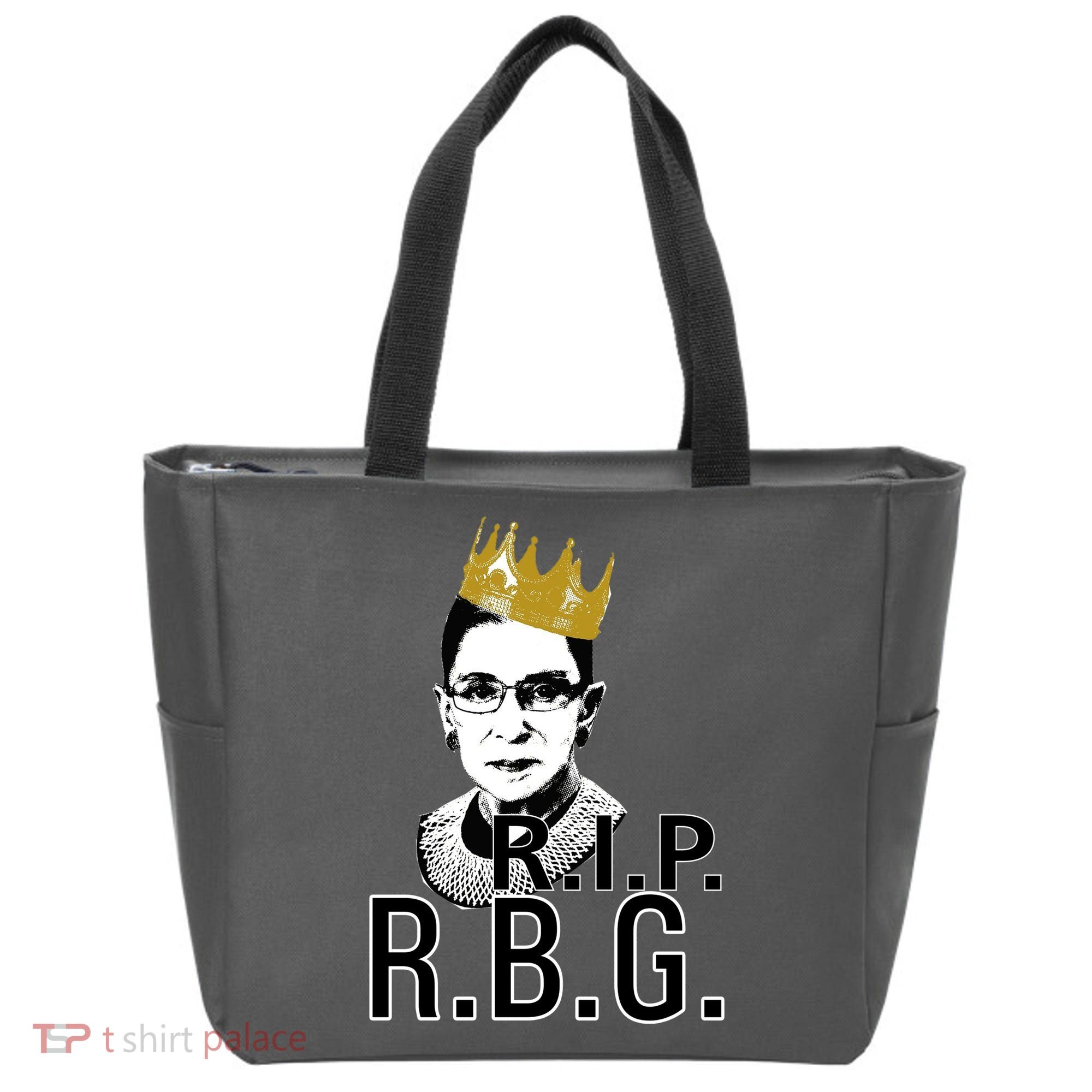 RIP RBG Ruth Bader Ginsburg Tote Bag