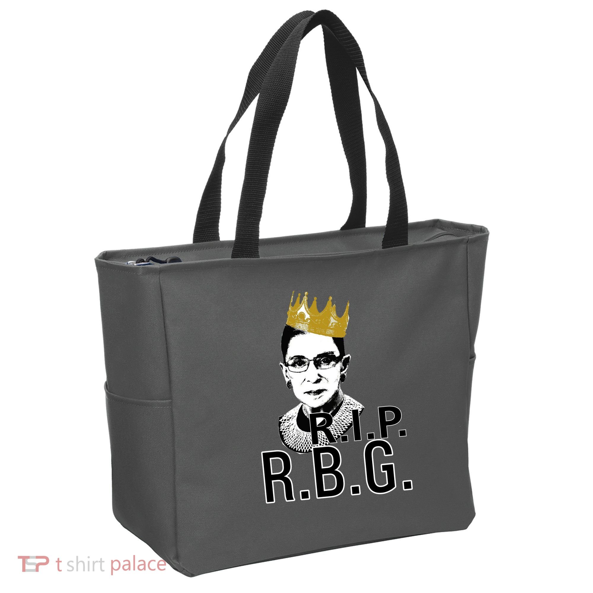 RIP RBG Ruth Bader Ginsburg Tote Bag