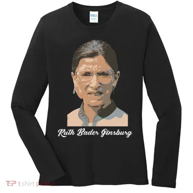 RIP Ruth Bader Ginsberg  Women's Long Sleeve Shirt
