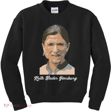 RIP Ruth Bader Ginsberg  Kids Sweatshirt