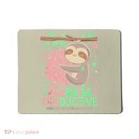 Rest Is Productive Funny Sloth Mental Health Awareness Gift Mousepad thumb 0