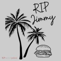 Rest In Peace Jimmy Cheeseburger Palm Trees Bucket Hat thumb 4