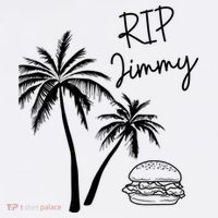 Rest In Peace Jimmy Cheeseburger Palm Trees Women's Hoodie thumb 2