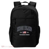 Rhode Island Patriotic American Flag Veteran Gifts Backpack thumb 0