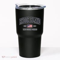 Rhode Island Patriotic American Flag Veteran Gifts Tumbler thumb 0