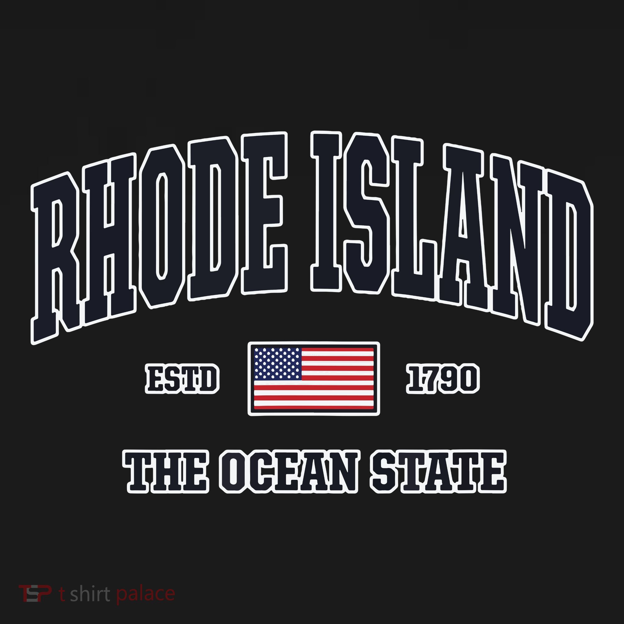 Rhode Island Patriotic American Flag Veteran Gifts Visor