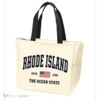 Rhode Island Patriotic American Flag Veteran Gifts Tote Bag thumb 3