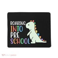 Roaring Into Pre School Cute Dinosaur Mousepad thumb 0