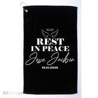 Rest In Peace Rev Jesse Jackson 1941-2026 Golf Towel thumb 0