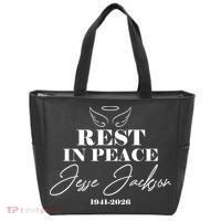 Rest In Peace Rev Jesse Jackson 1941-2026 Tote Bag thumb 0