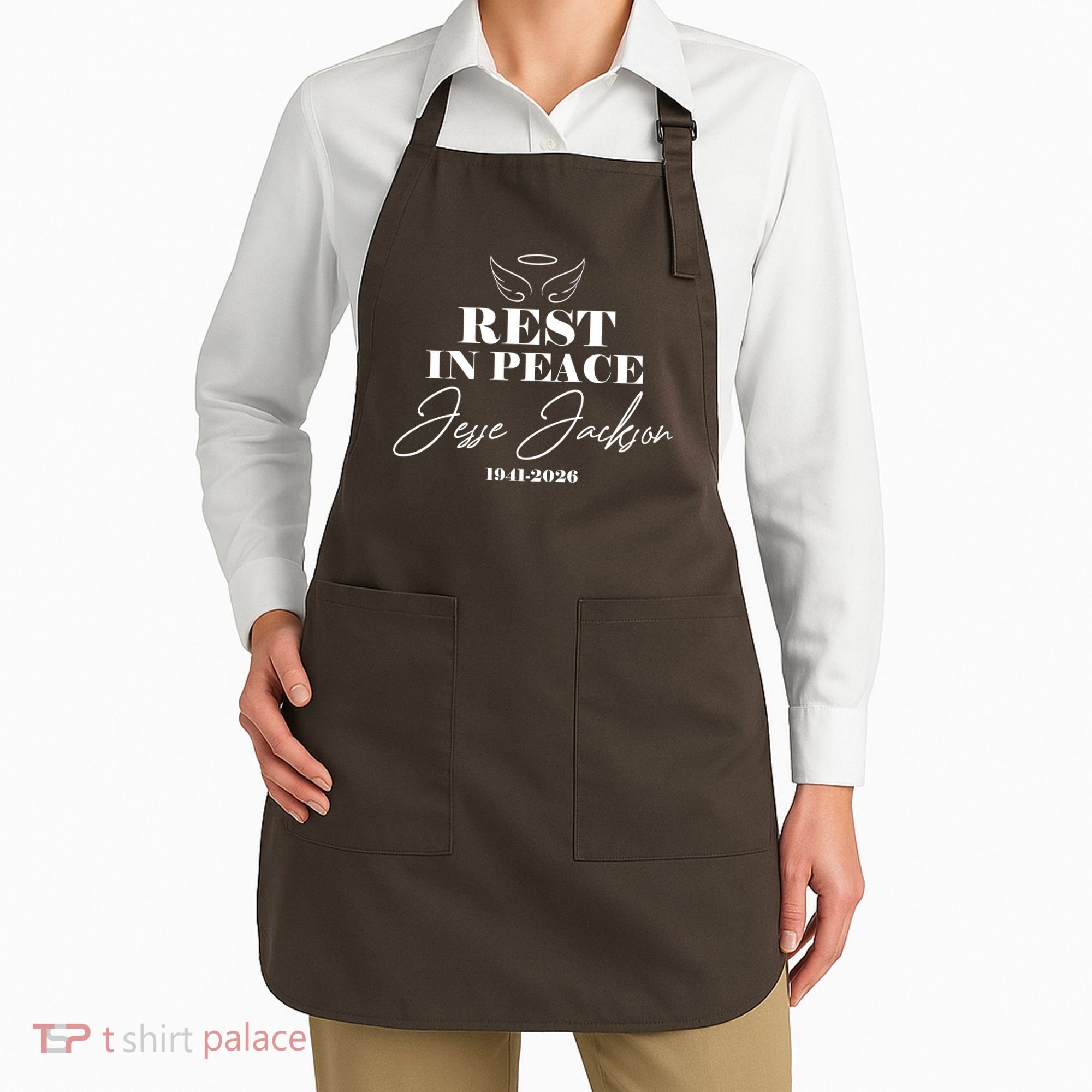 Rest In Peace Rev Jesse Jackson 1941-2026 Apron