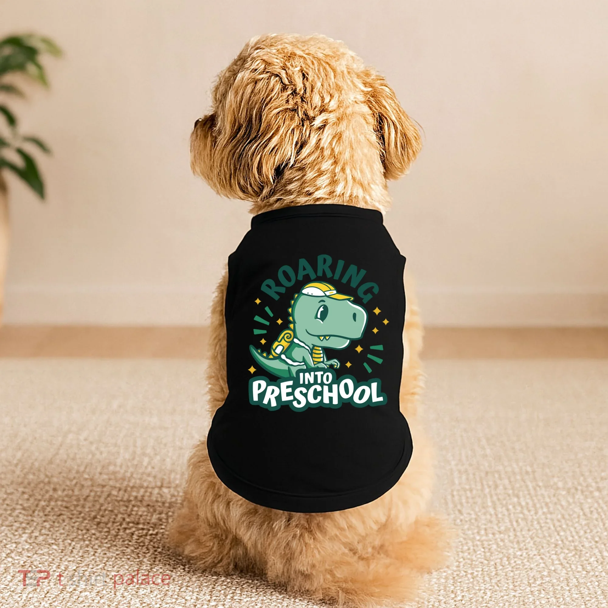 Roaring Into Preschool Dinosaur Doggie Tank