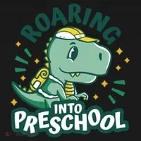 Roaring Into Preschool Dinosaur Doggie Tank thumb 4