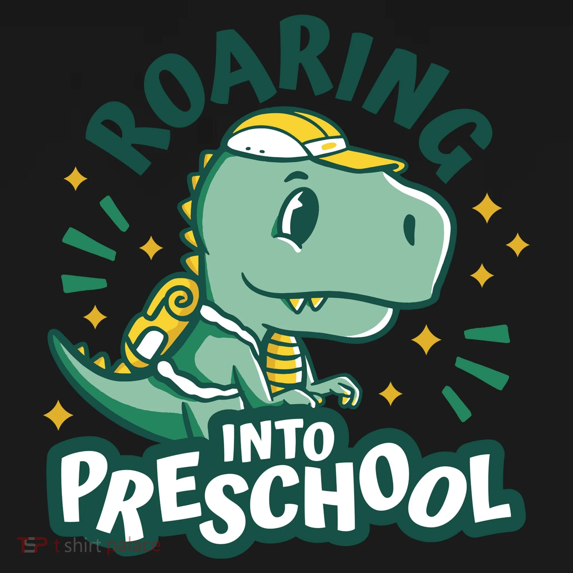 Roaring Into Preschool Dinosaur Doggie Tank