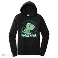 Roaring Into Preschool Dinosaur Women's Hoodie thumb 0