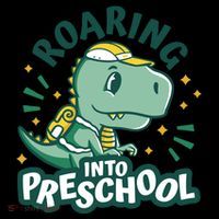 Roaring Into Preschool Dinosaur Tank Top thumb 6