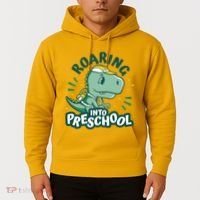 Roaring Into Preschool Dinosaur Hoodie thumb 2