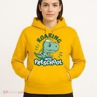 Roaring Into Preschool Dinosaur Hoodie thumb 5