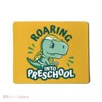 Roaring Into Preschool Dinosaur Mousepad thumb 0