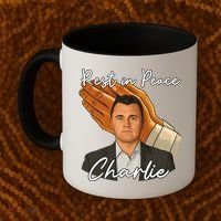 Rest In Peace Charlie Kirk Coffee Mug thumb 2