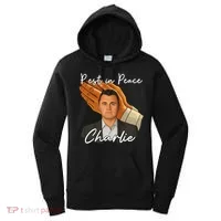 Rest In Peace Charlie Kirk Women's Hoodie thumb 0