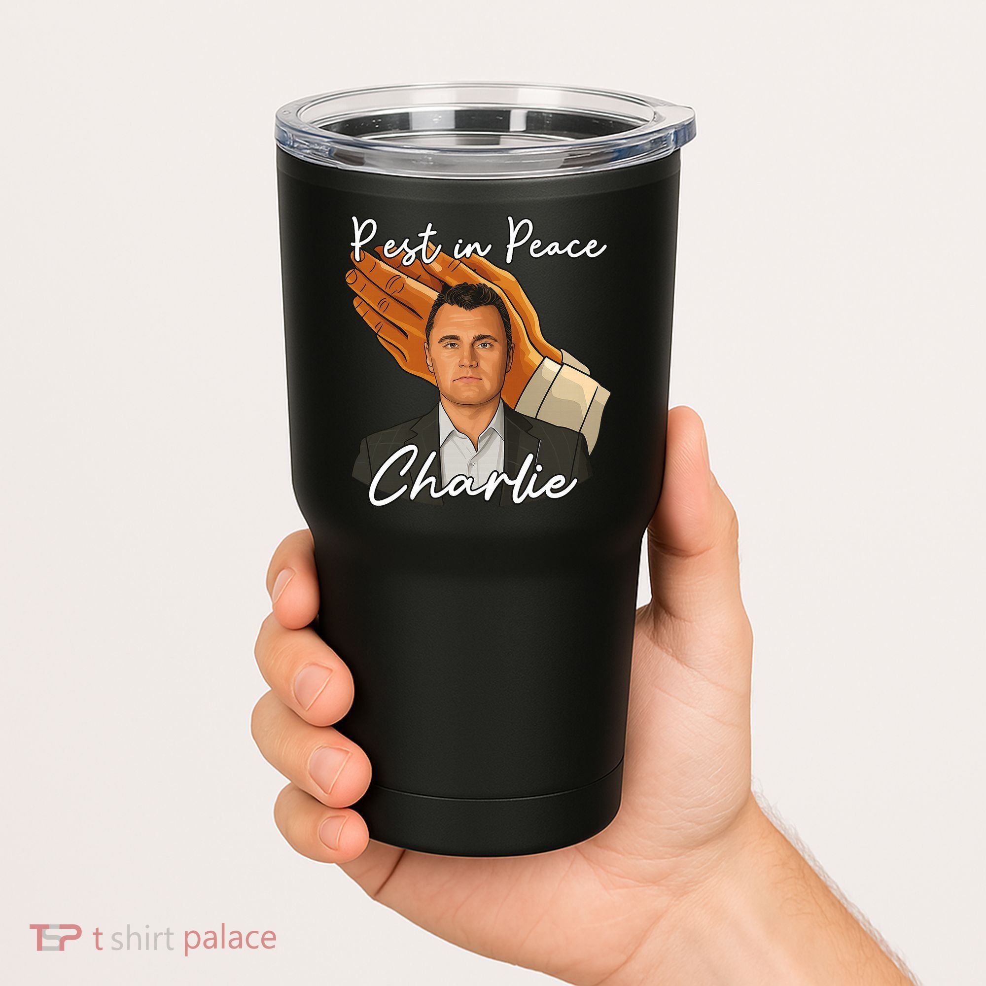 Rest In Peace Charlie Kirk Tumbler
