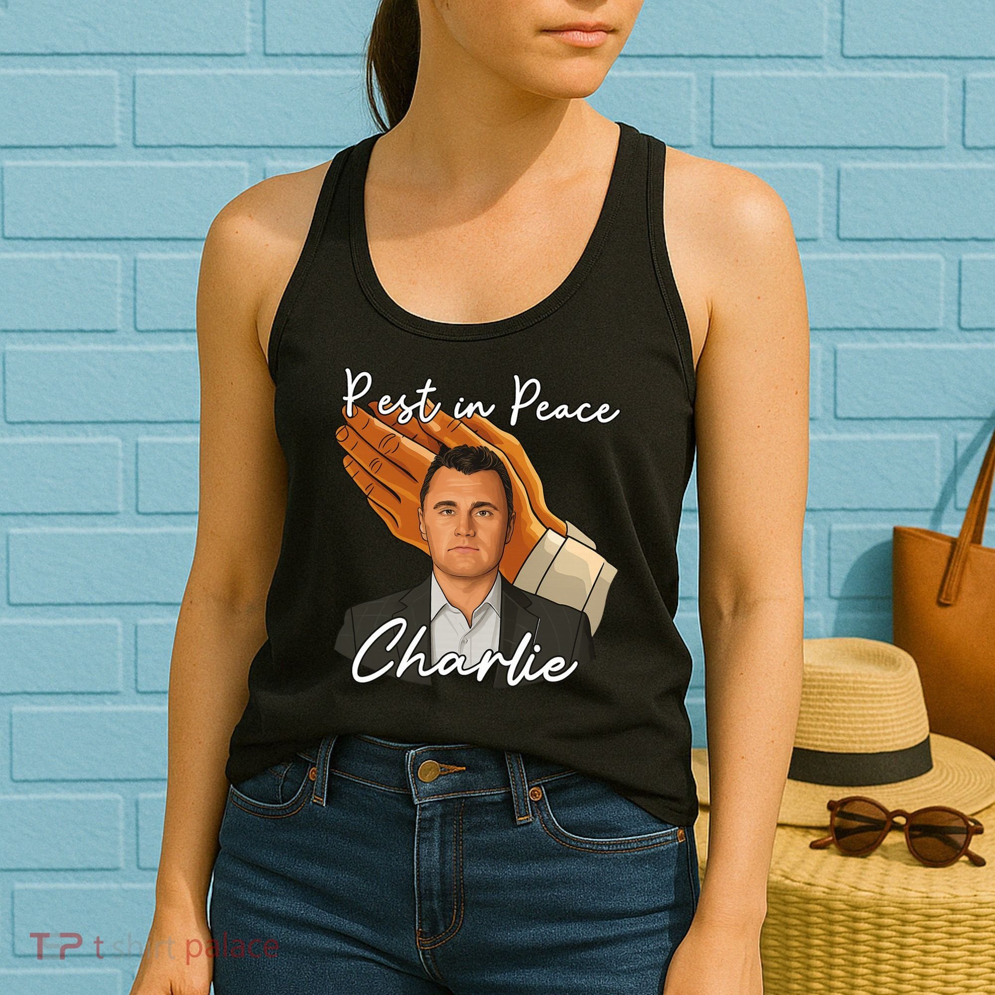 Rest In Peace Charlie Kirk Women's Tank Top