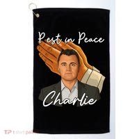 Rest In Peace Charlie Kirk Golf Towel thumb 0