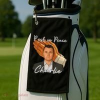 Rest In Peace Charlie Kirk Golf Towel thumb 2