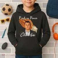 Rest In Peace Charlie Kirk Kids Hoodie thumb 2