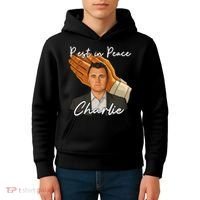 Rest In Peace Charlie Kirk Kids Hoodie thumb 4