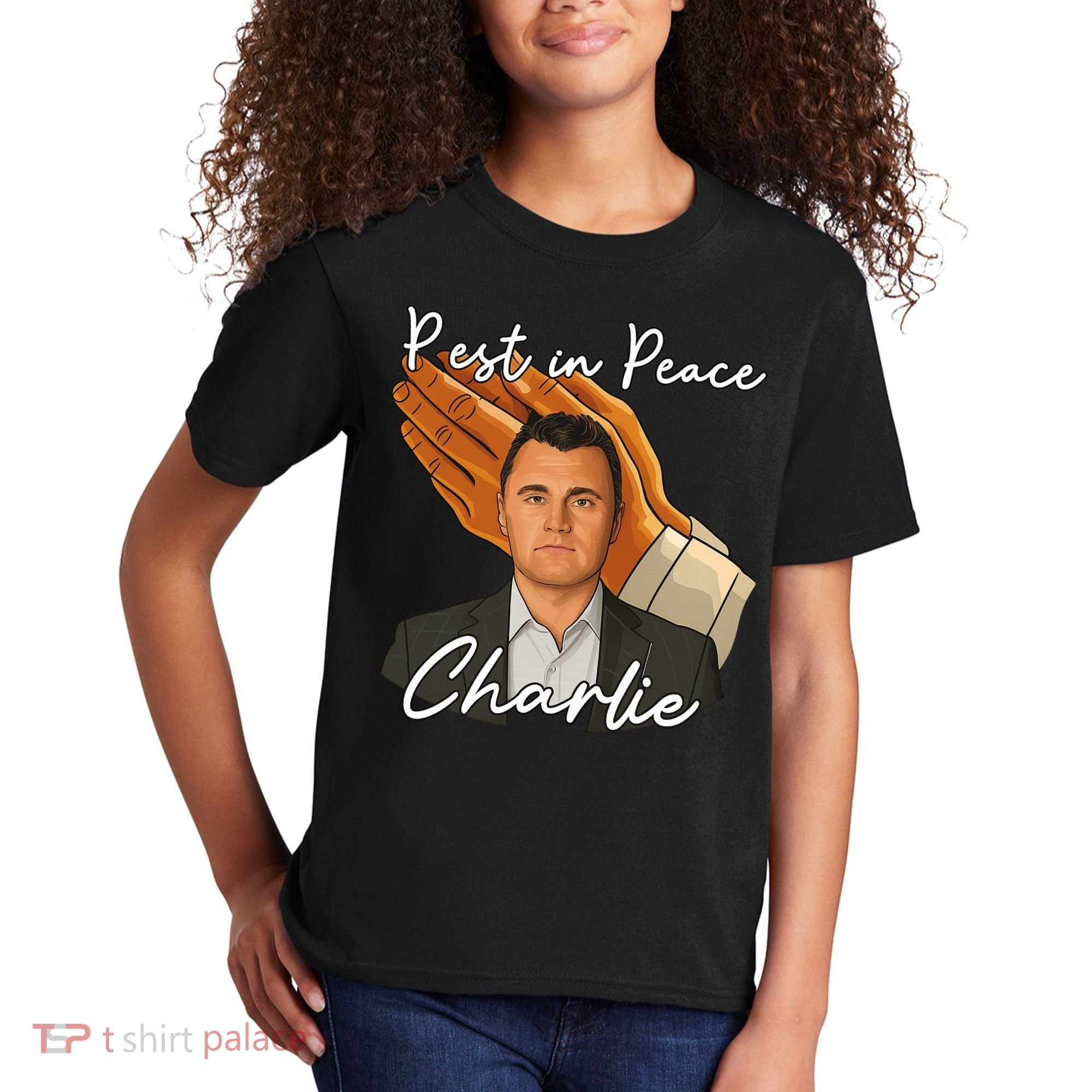 Rest In Peace Charlie Kirk Kids T-Shirt