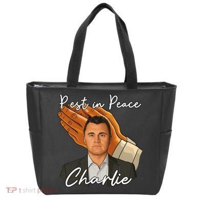 Rest In Peace Charlie Kirk Tote Bag