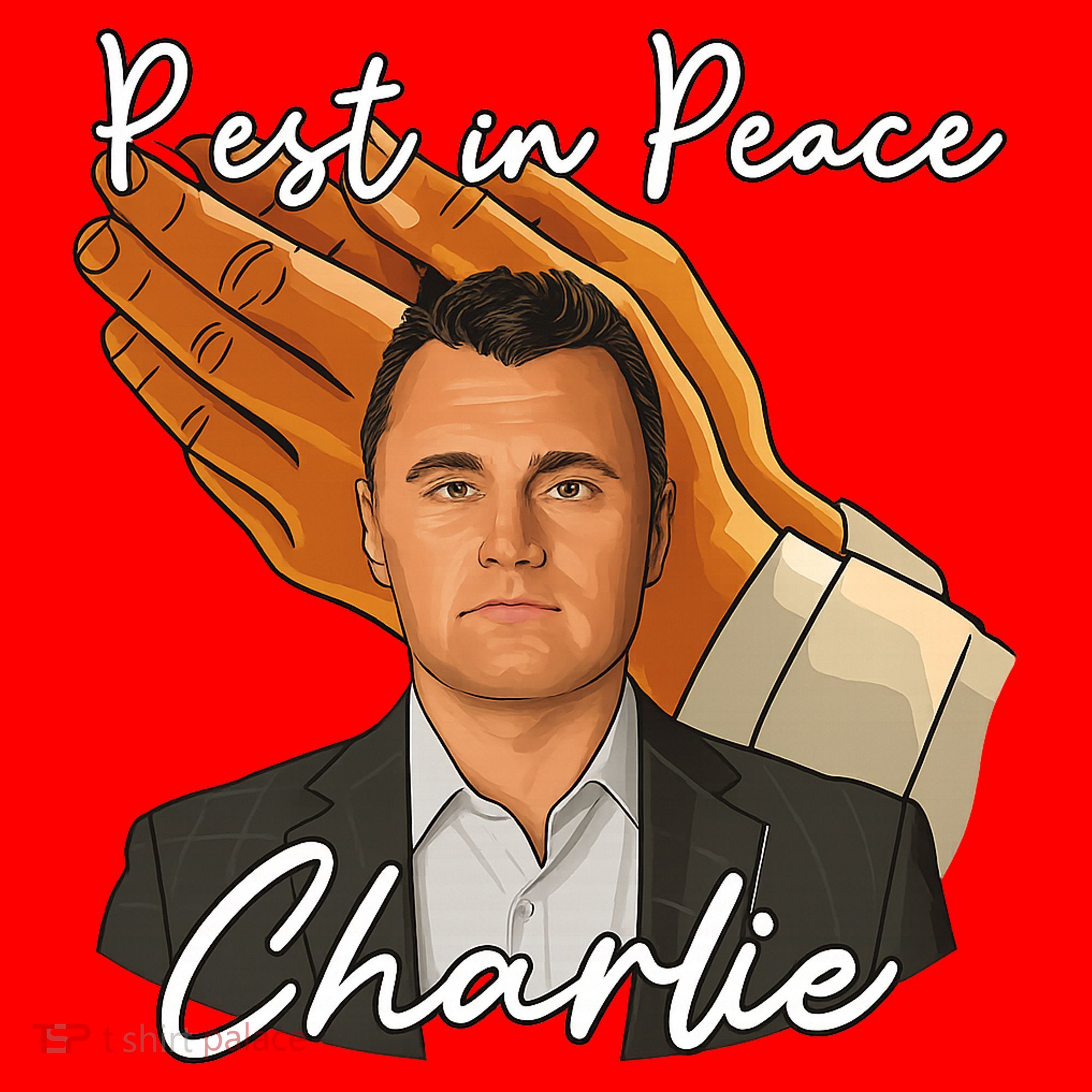 Rest In Peace Charlie Kirk Santa Hat