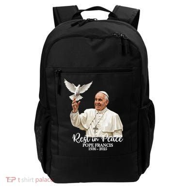 Rest In Peace Pope Francis 1936-2025 Backpack