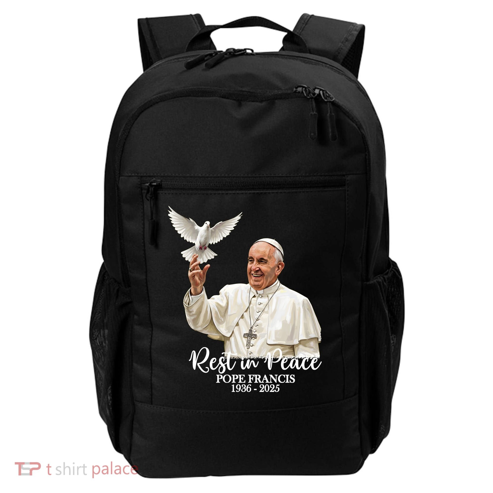 Rest In Peace Pope Francis 1936-2025 Backpack