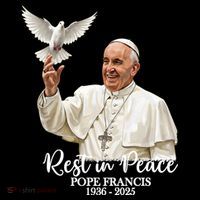 Rest In Peace Pope Francis 1936-2025 Toddler Hoodie thumb 2