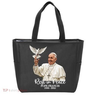 Rest In Peace Pope Francis 1936-2025 Tote Bag