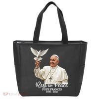 Rest In Peace Pope Francis 1936-2025 Tote Bag thumb 0