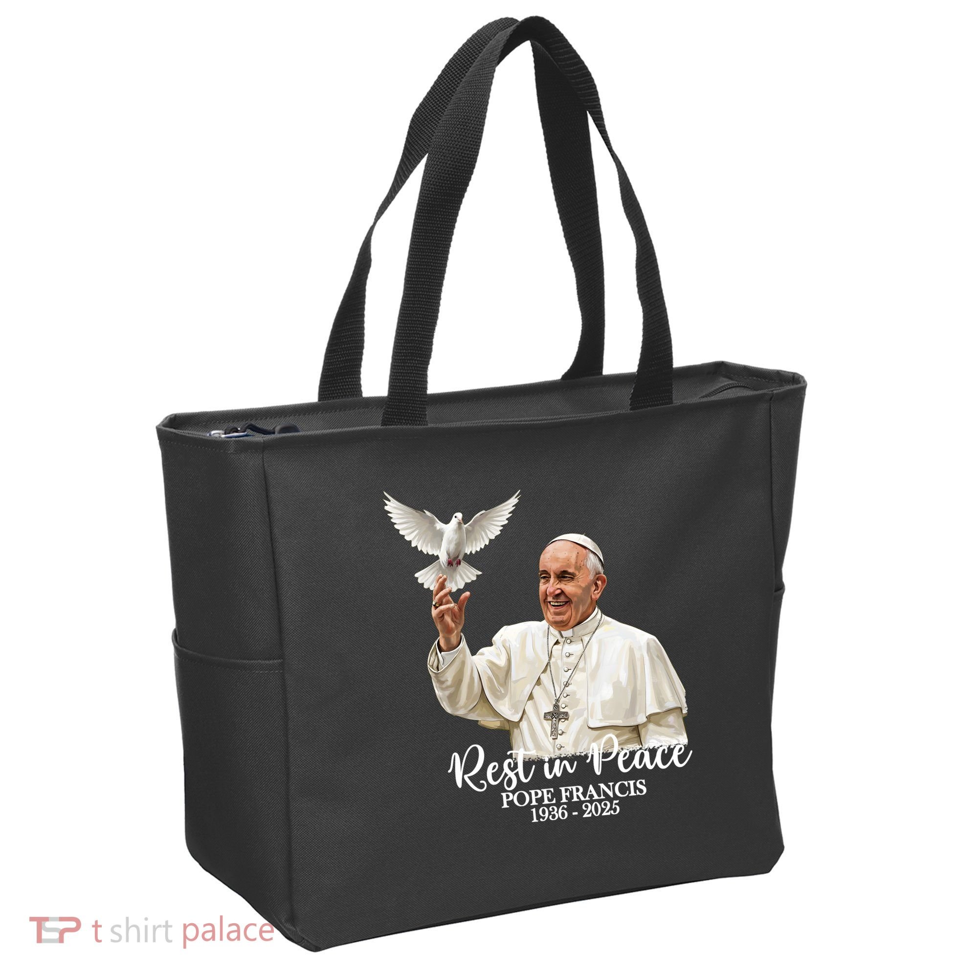 Rest In Peace Pope Francis 1936-2025 Tote Bag