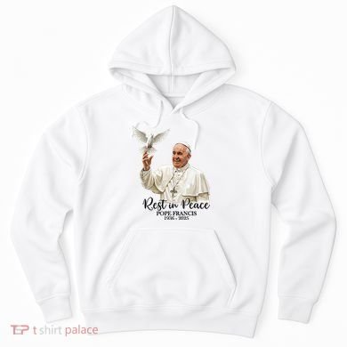 Rest In Peace Pope Francis 1936-2025 Hoodie