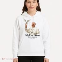 Rest In Peace Pope Francis 1936-2025 Hoodie thumb 5