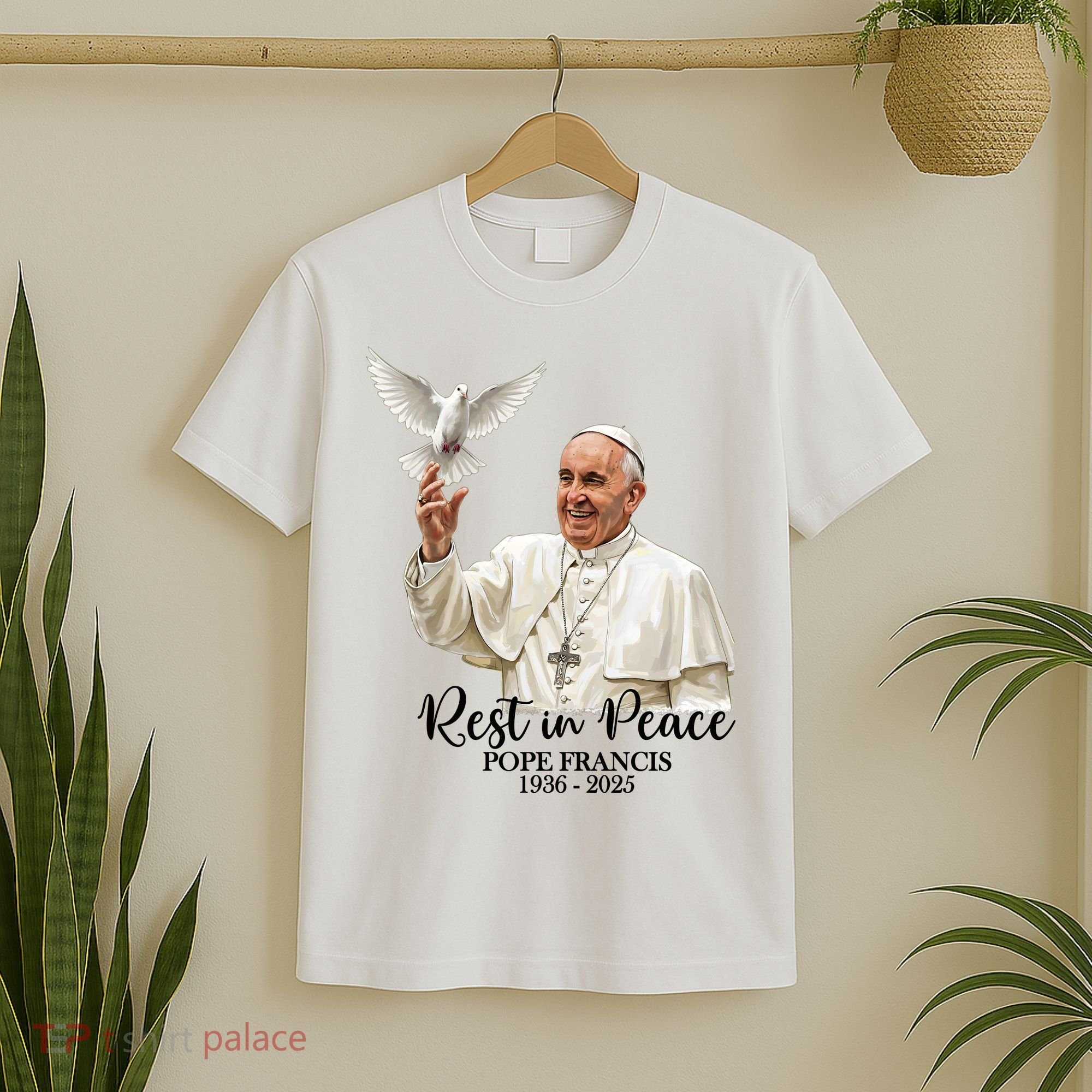 Rest In Peace Pope Francis 1936-2025 T-Shirt